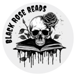 BLACK ROSE READS 2nd LOGO round with WORDS trans bkgrnd 500px
